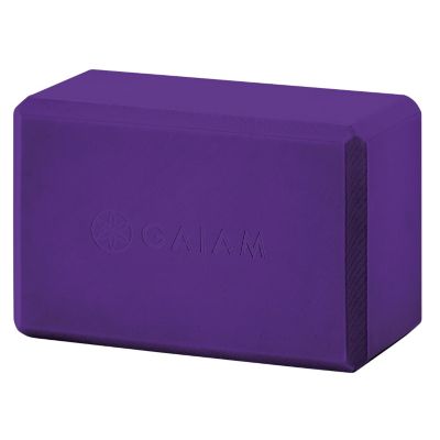 Gaiam Purple Yoga Block 4.97