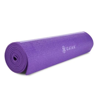 Gaiam 5mm Printed Taos Premium Alignment Yoga Mat