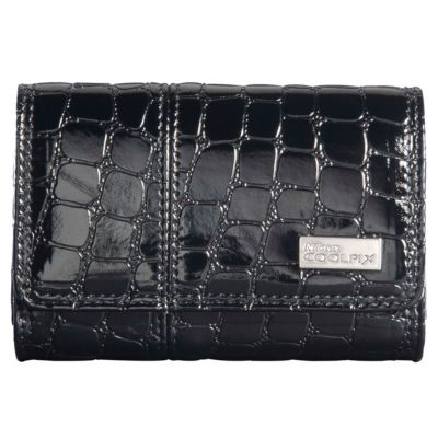 Nikon Coolpix Black Faux Croc Case 4.99