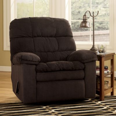 Home Solutions Chocolate Rocker Recliner 