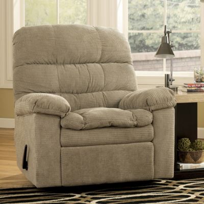Home Solutions Mocha Rocker Recliner 