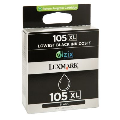 Lexmark 105XL Black High Yield Return Program Ink Cartridge 4.99
