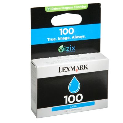 Lexmark 100 Cyan Return Program Ink Cartridge 12.99