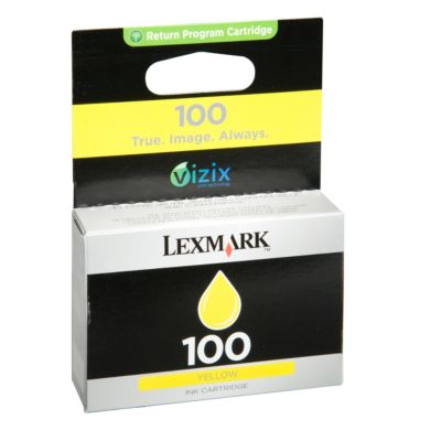 Lexmark 100 Yellow Return Program Ink Cartridge 12.99