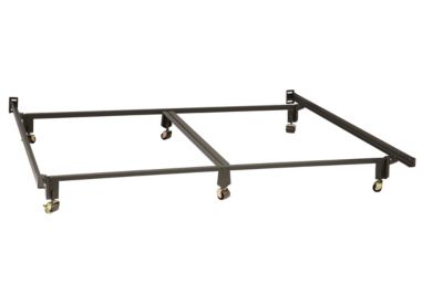 Mantua Queen Size Bed Frame with 6 Carpet Rollers and Wedge-Lock Recessed Safety Leg 89.99
