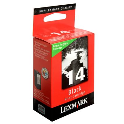 Lexmark No. 14 Black Ink Cartridge