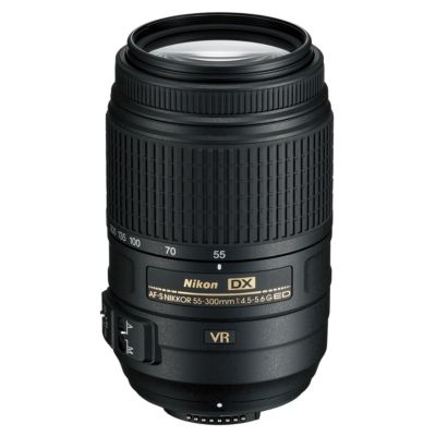 Nikon AF-S NIKKOR 55-300mm f/4.5-5.6G ED VR DX Telephoto Zoom Lens