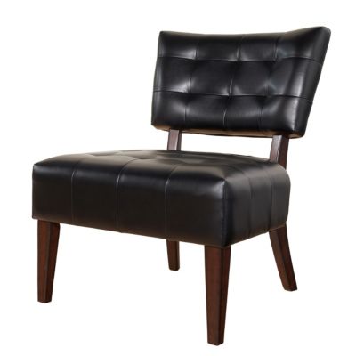 Home Solutions Black Accent Chair 149.95