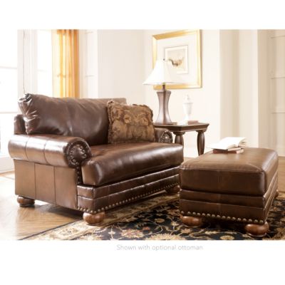 Home Solutions Old World DuraBlend® Leather Chair 