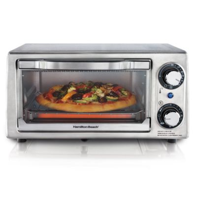 Hamilton Beach Stainless 4-Slice Toaster Oven/Broiler 34.95