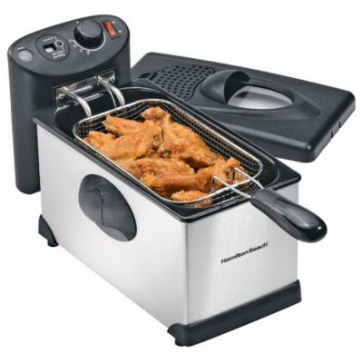Hamilton Beach Stainless Steel 12 Cup Capacity Deep Fryer 49.99