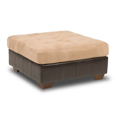 Home Solutions Gable-Mocha Oversized Accent Ottoman 299.99
