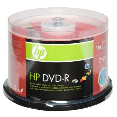 HP DVD-R 50-Pack Spindle