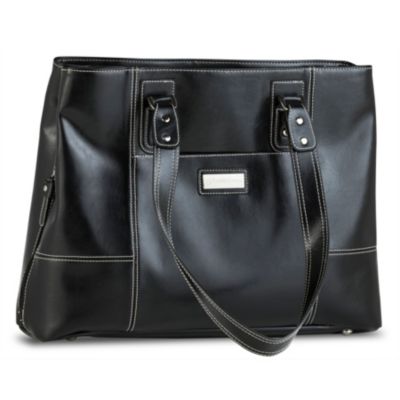 Franklin Covey 15.4' Vinyl Computer Tote for Laptops Up to 15.4' Screen 39.95