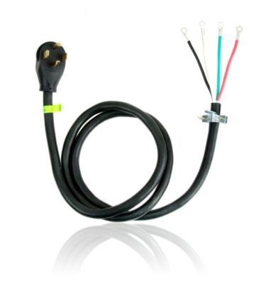 Whirlpool 4-Prong 6' Industrial Grade Dryer Power Cord 32.99