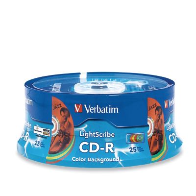 Verbatim Color LightScribe CD-R 25-Pack Spindle 6.95