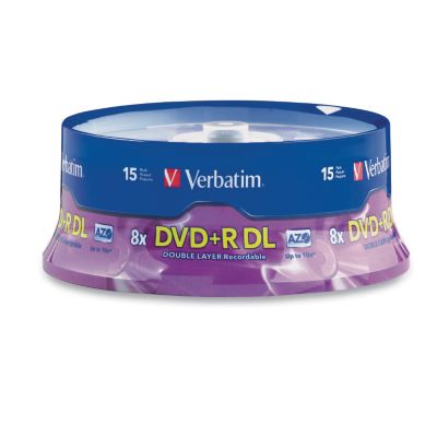 Verbatim DVD+R Double Layer 15-Pack Spindle 29.95