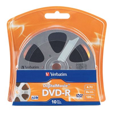 Verbatim DigitalMovie™ DVD-R 10-Pack 4.95