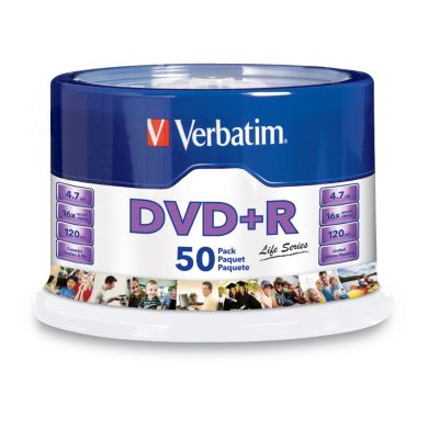 Verbatim DVD+R 50-Pack Spindle 9.95