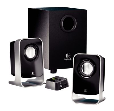 Logitech 2.1 Stereo Multimedia Speaker System with Subwoofer 29.99