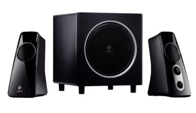 Logitech 40-Watt 2.1 Stereo Speaker System with 360-Degree Sound 74.95