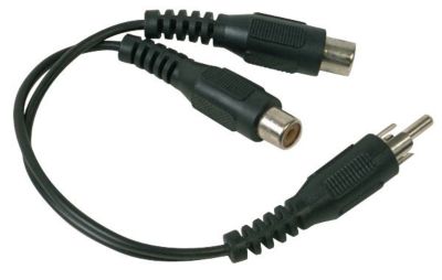RCA 3' Y Adaptor 2.99