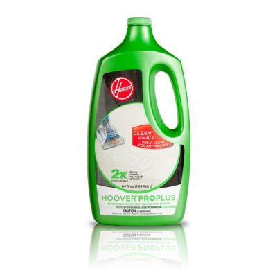 Hoover 2X ProPlus Professional Strength Carpet Cleaner and Upholstery Solution (64 ounces) 19.99