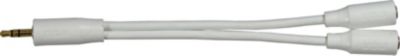 RCA Y Adapter Cable for 3.5mm Jacks