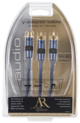 Acoustic Research Performance Series Y-Adapter Cable (2 male to 1 female) 3.95
