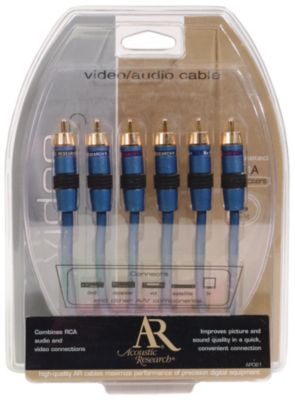 Acoustic Research 6' Performance Series Audio/Video Cable 12.95