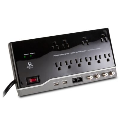 Acoustic Research 10-Outlet Power Conditioning Surge Protector with PureCurrent