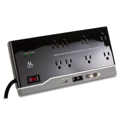 Acoustic Research 8-Outlet Power Conditioning Surge Protector with PureCurrent