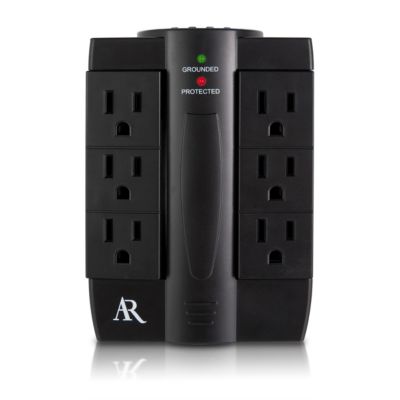 Acoustic Research 6-Outlet Swivel Surge Protector 