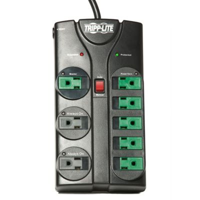 Tripp Lite 8-Outlet 1080-Joule Energy-Saving Surge Suppressor