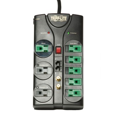 Tripp Lite 8-Outlet 2880-Joule Energy-Saving Surge Suppressor