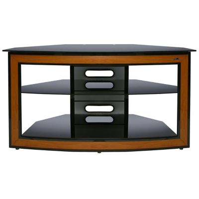 Bell'O Versatile Wood Tone Corner-Fit Stand for Flat Panel TVs Up to 46' 299.99