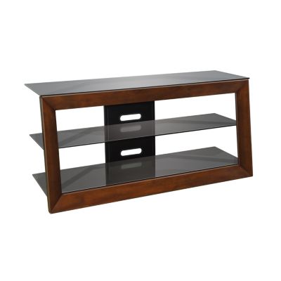 Bell'O Solid Wood Framed Stand for Most Flat-Panel TVs Up to 55' or 125 lbs. 199.95