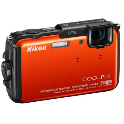Nikon 16 Megapixel Waterproof Camera with 5x Optical Zoom 