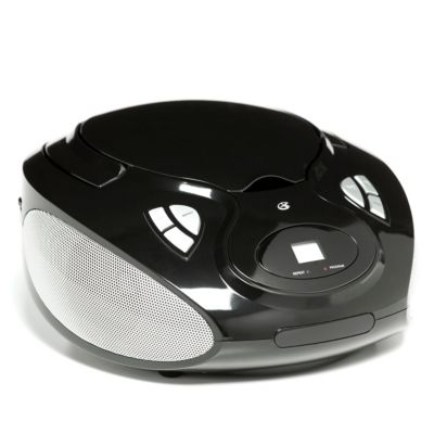 GPX Portable CD Radio Boombox 24.9899997711181640625