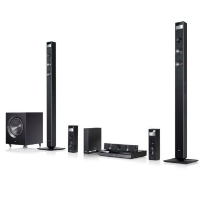 LG 1,100-Watt 5.1 3D Blu-ray Home Theater 629.95
