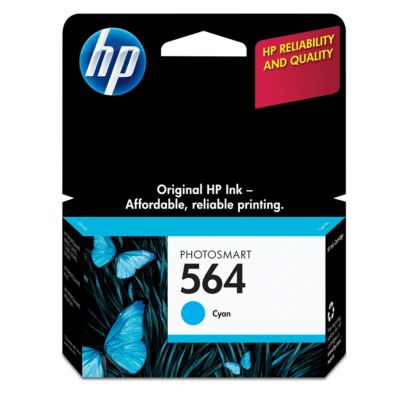 HP 564 Cyan Ink Cartridge