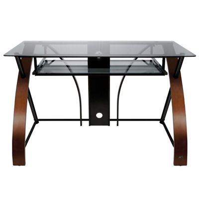 Bell'O Computer Desk with Curved Wood Sides 199.99