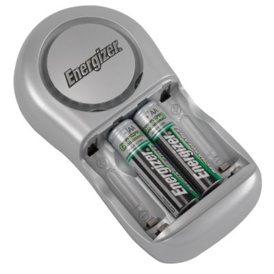 Energizer Rechargable Value Charger with 2 AA Batteries 9.95