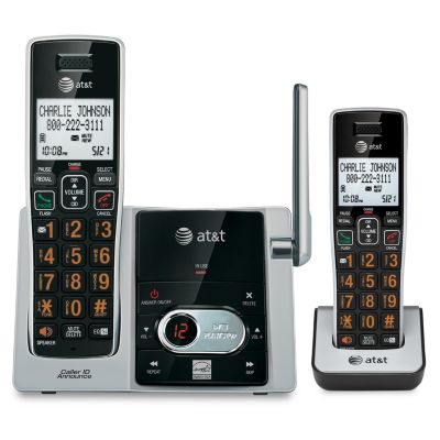 AT&T DECT 6.0 2-Handset Cordless Phone with Answering System 59.99