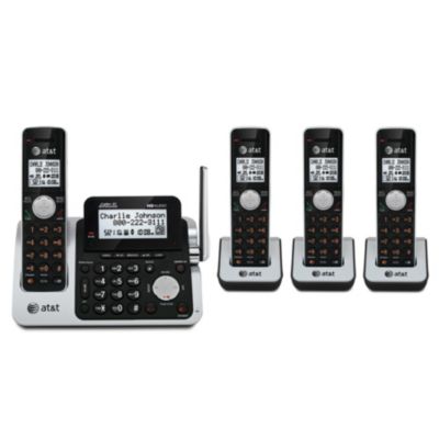 AT&T DECT 6.0 4-Handset Cordless Phone with Answering System 89.95