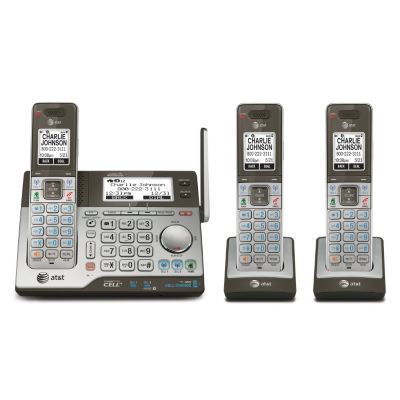 AT&T DECT 6.0 3-Handset Connect to Cell™ Cordless Phone with Answering System 119.99