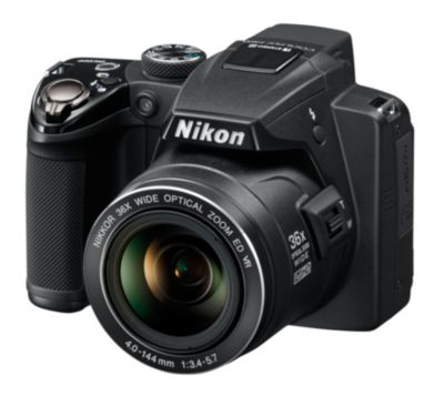 Nikon 12.1 Megapixel Backlit CMOS Coolpix® P500 Digital Camera with 36x Optical Zoom