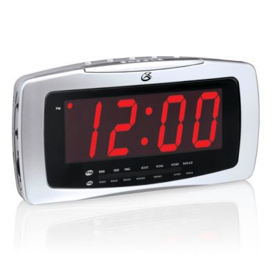 GPX Large Display Clock Radio 9.95