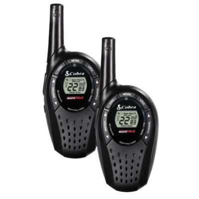 Cobra MicroTalk® 20-Mile GMRS/FRS 2-Way Radios (Pair)