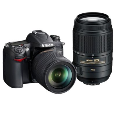 Nikon 16.2 Megapixel Digital SLR Camera with 18-105mm Zoom Lens and 55-300mm f/4.5-5.6G ED VR DX Telephoto Zoom Lens 1599.57